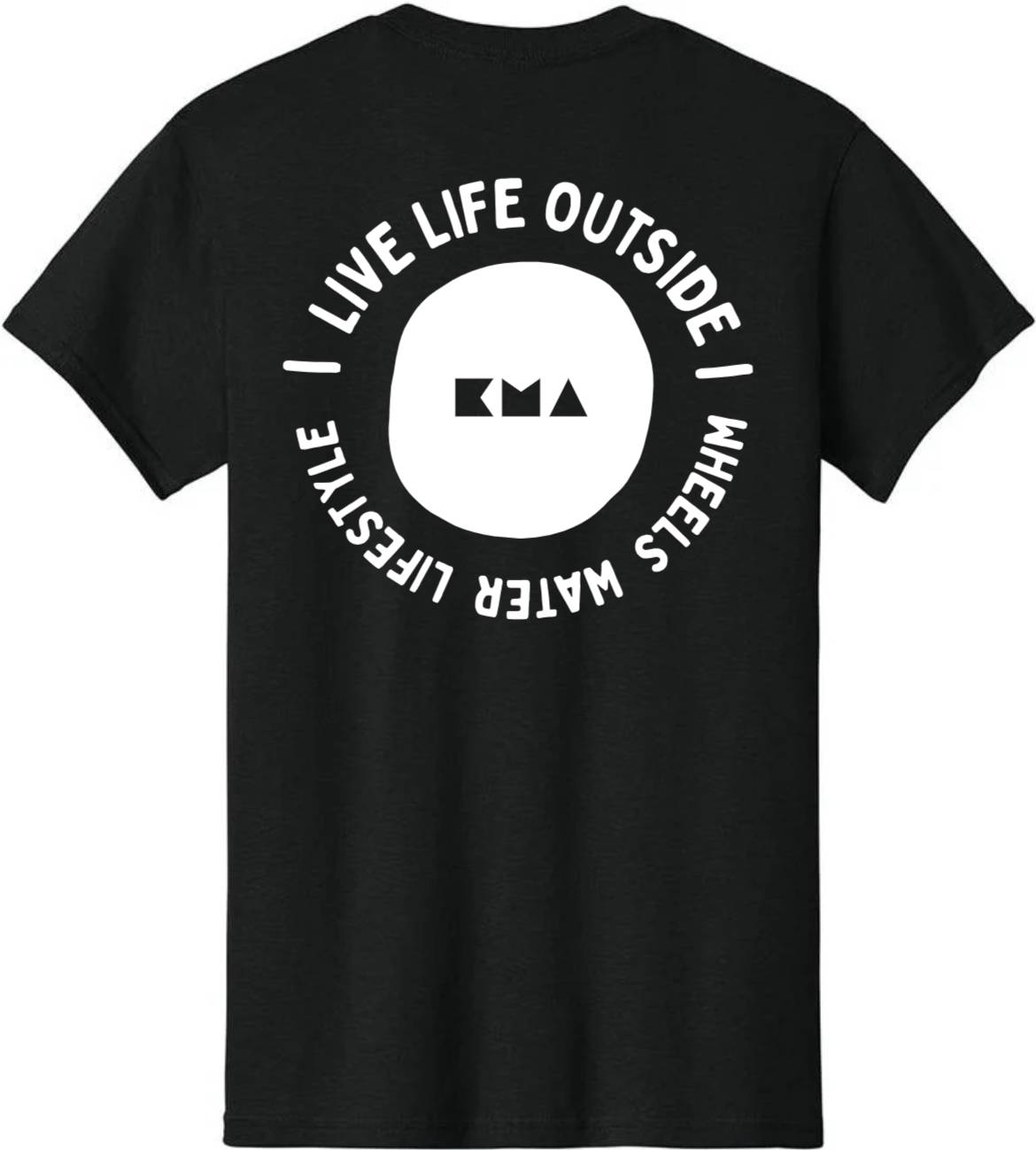 ADULT KMA PEBBLE TSHIRT - LIFE LIFE OUTSIDE