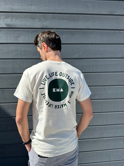 ADULT KMA PEBBLE TSHIRT - LIFE LIFE OUTSIDE